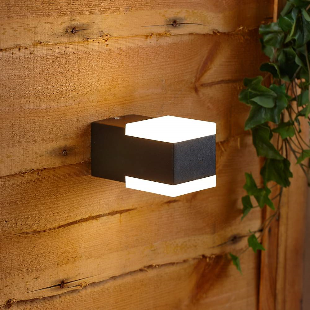 Square Black Integrated LED Light - Square black Intergrated LED Down Light